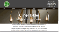 Desktop Screenshot of clineholder.com