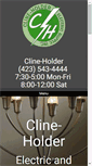 Mobile Screenshot of clineholder.com